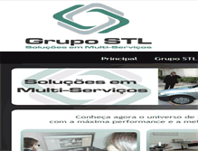 Tablet Screenshot of grupostl.com.br